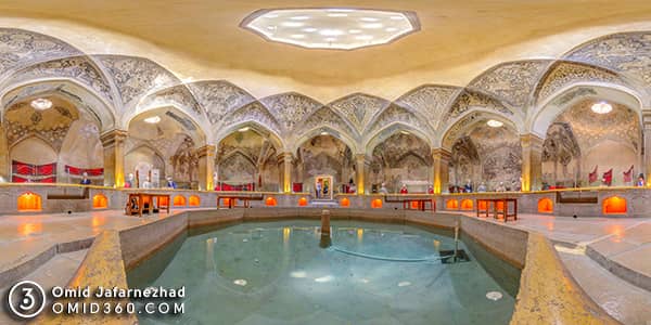 تور مجازی حمام وکیل شیراز